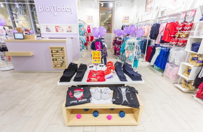 Франшиза магазина детской одежды PlayToday открытие флагманского магазина фото 2